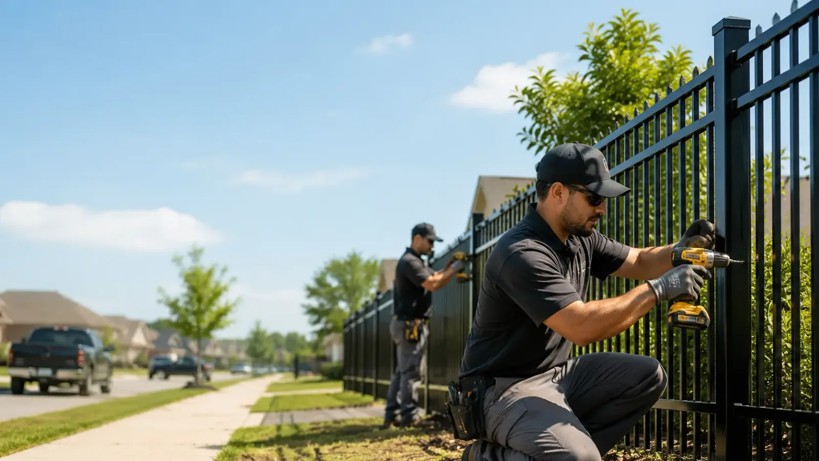 Metal Fence Installation in Indianola, WA